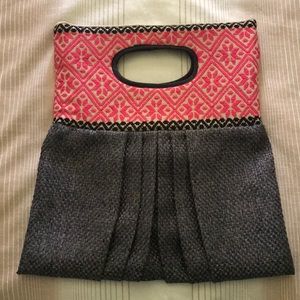 Handmade clutch bag from Mexico